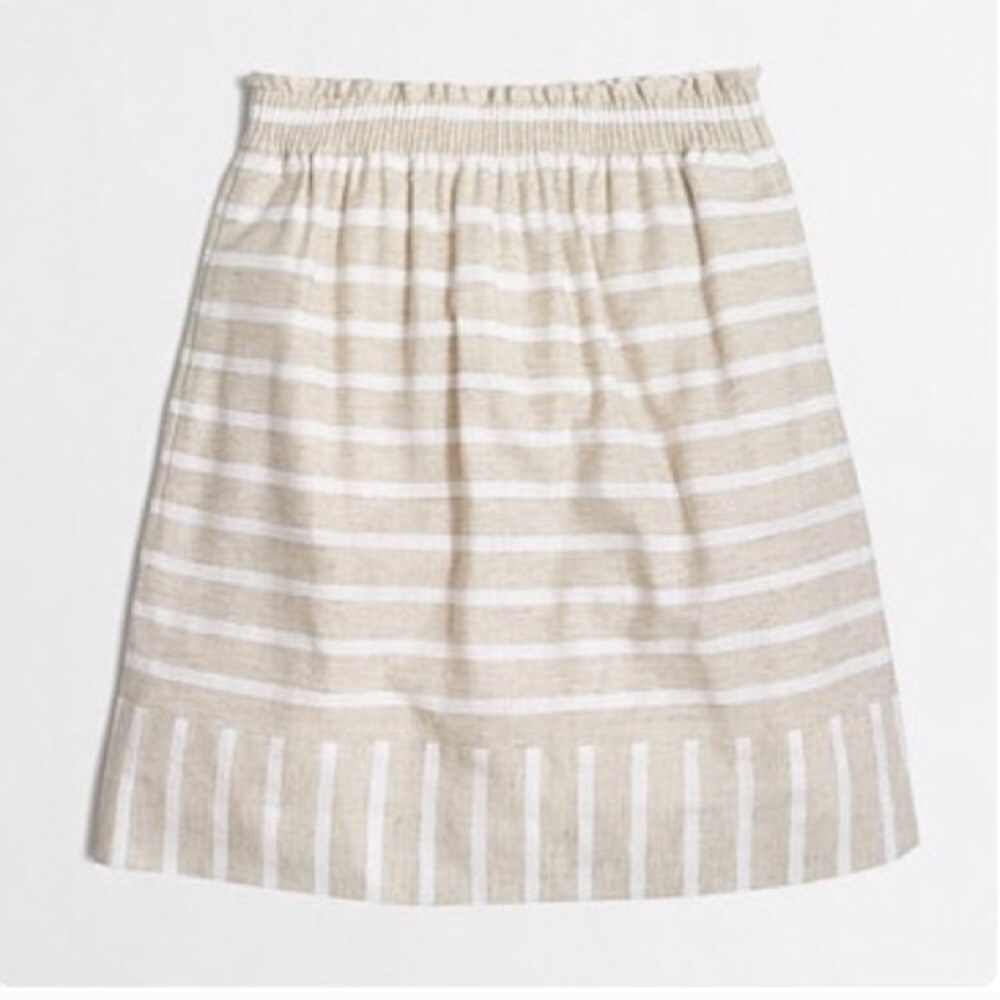J. Crew linen skirt. Size 0